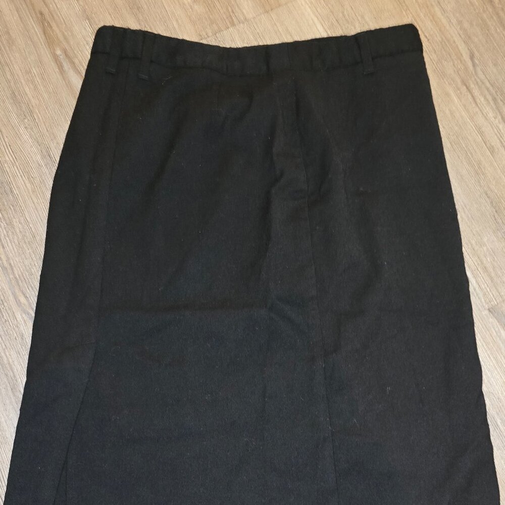 United Colors of Benetton Black Knee Length Pencil skirt